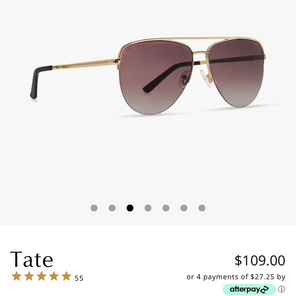 Diff Tate Polarized Sunglasses - Picture 3 of 4